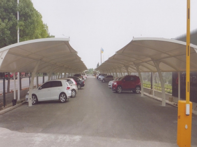膜結(jié)構(gòu)汽車棚